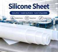 Feuille de caoutchouc silicone sur mesure, coussinet industriel, joint résistant à la chaleur, matériau isolant flexible, tapis de protection découpé sur mesure, OEM