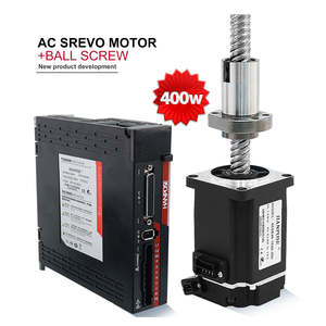 Hoge Prestaties Ac Servo Motor Kogelschroef 60sb40-1620-200 Asd240 Servo Drive 1.27n. <span class=keywords><strong>M</strong></span> 4.4a Voor Cnc Kogelschroef Servomotor 400W - Product Image 2