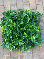 Panneau de haie artificielle en buis, plantes artificielles, mur végétal, matériau vert pour extérieur et intérieur, mur végétal pour l'intimité, jardin vertical