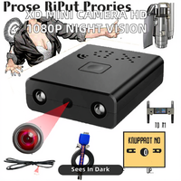 Mini caméra HD 1080P XD, caméra WIFI, vision nocturne, sécurité domestique intelligente, caméra IP antivol intérieure, vidéo, voix, application, caméra en temps réel