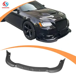 Plastic Carbon Fiber Accessories Parts Body Kit Front Bumper Splitter Lip Spoiler For 2012 2016 2017 2018 Chrysler 300 300c