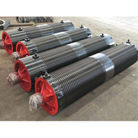 Tambour de câble métallique anti-saut de câble pour grue portique à double poutre