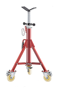 1107D Moveable pipe <b>stand</b> with casters for pipe size 12inces loading <b>weight</b> 882 lbs - Product Image 6