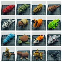 Juguetes Promocionales para Campañas Comerciales, Animales Salvajes Articulados Impresos en 3D, Figura Sorpresa en Bolsa Ciega