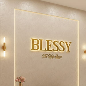 Letrero Metálico Personalizado 3D con LED, Logotipo Empresarial Iluminado, Letras <span class=keywords><strong>de</strong></span> Canal para Empresas, Letrero Metálico 3D Retroiluminado para Comercios - Product Image 1