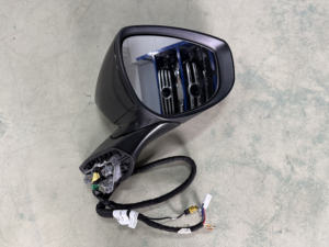 Rétroviseurs électriques d'origine en carbone turbo noir polaire ABS avant et arrière avec caméra BSM et LS pour MazdaCX50 2023-2025 - Product Image 4