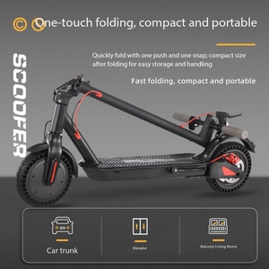 Monopattino Elettrico Pieghevole Leggero da 13 kg per il Pendolarismo Urbano, Motore in Rame da 350W, Doppio Freno, Monopattino Elettrico per Adulti - Product Image 2