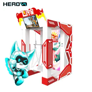 HEROVR Mobile Rv Entertainment Game Ride Simulador de vuelo para niños Vr Bungee Jumping para la venta