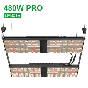 Bavagreen UV IR ROSSO 2.5umol/J efficacia 480w Assorbimento di Potenza Per Sostituire A 1000W HPS Led coltiva la Luce Con Samsung Lm301b Diodo