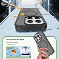 Funda Protectora de Lujo para Xiaomi 17 Pro Max Ultra, TPU+PC, Magnética, Mate, Anti-Huellas, Resistente a Impactos