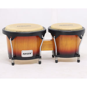 Bongó de Percusión de Calidad con Anillos Electrochapados, Disponible para Suministro Inmediato, Se Puede Agregar Logotipo - Product Image 2