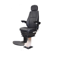 Chaise de conduite de pilote marin tissu composite tricoté ignifuge respirant éponge à rebond élevé remplissant l'approvisionnement marin