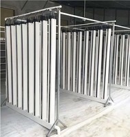 Étagère d'affichage de croissance de planteuse de système hydroponique de plantation verticale de tuyau de PVC de haute qualité