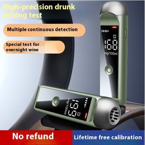 Respiração profissional portátil de alta precisão testador de álcool Safe Driving Gás Analyzers Cross-Border Compatível - Product Image 3