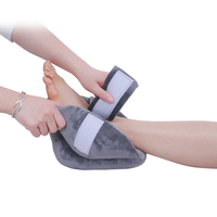 Coussinets d'ulcère de pression de talon en Nylon souple respirant pour les soins aux personnes âgées-Protection de la cheville Couvre-pieds Repos de lit Soulagement de la pression