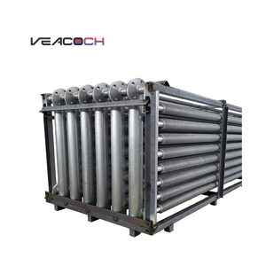 Refroidisseur d'air à tubes à ailettes en acier inoxydable de 10 kW, conçu à partir de la conception originale |   Échangeur de chaleur personnalisé pour les exploitations agricoles et l'élevage - Product Image 2