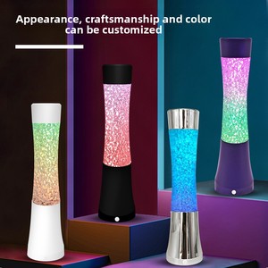 Lampe rythmique réactive au son <span class=keywords><strong>Gamer</strong></span> RGBIC, 360 °   Éclairage d'ambiance en acrylique effet diamant, Décoration de bureau Esports, Changement de couleur synchronisé à la musique - Product Image 5