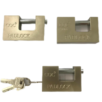 Serrures et cadenas de porte en fer de haute sécurité LCKLUX avec fonction d'alerte de sécurité d'alarme