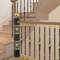 Hot Selling Modern Treppen geländer Treppen handlauf Villa Indoor Aluminium Treppen handlauf