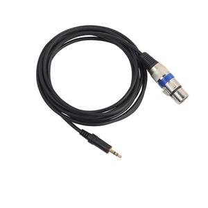 <span class=keywords><strong>Mini</strong></span> conector de teléfono TRS estéreo de 3,5mm <span class=keywords><strong>a</strong></span> cable de micrófono de audio hembra <span class=keywords><strong>XLR</strong></span> de 3 pines - Product Image 3