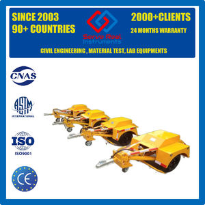 Superfície do pavimento Verificador De Fricção Contínua Pavimento Do Aeroporto Tipo De Reboque De Superfície De Estrada Verificador Coeficiente De Fricção Contínua - Product Image 5