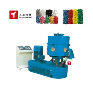 China TIANYUE High Yield Pelletizer ABS Pvc Ldpe Hdpe Pvc Granules Plastic Agglomerator Recycling Granulating Machine
