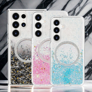 Thiết Kế 2024 Bling Từ Long Lanh Bóng Trường Hợp Điện Thoại Cá Nhân Logo Điện Thoại Di Động Bìa Đối Với Samsung S24 Cộng Với S23 Siêu - Product Image 2