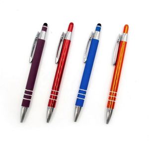 Venta Directa de Fábrica, Bolígrafo Promocional con Punta Táctil, Bolígrafo Personalizado de Metal y Aluminio - Product Image 6