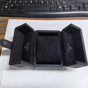 Scatola Porta Orologi da <span class=keywords><strong>Uomo</strong></span> di Lusso Personalizzata con Design a Due Ante per Organizzazione e Conservazione - Product Image 4
