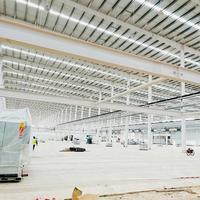 Hangar Portátil Prefabricado de Instalación Rápida, Almacén Modular de Acero, Cobertizo Metálico
