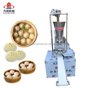 Industrial Automatic Steamed Stuffing Bun Momo Maker Chinese Baozi Making Machine Restaurant