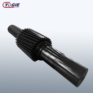 Luoyang Yogie personalizado de alta calidad de aleación de acero al carbono de alta resistencia de gran tamaño de doble engranaje helicoidal de conducción eje de engranaje de espiga - Product Image 2