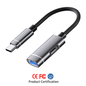 Adaptador tipo ordenador OTG cargador de teléfono móvil PD adaptador de cargador tipo <span class=keywords><strong>C</strong></span> cable OTG cargador S10 - Product Image 1