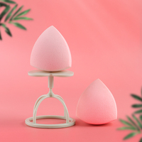 Éponges de maquillage triangulaires personnalisables, super douces et portables, pour le fond de teint et le visage