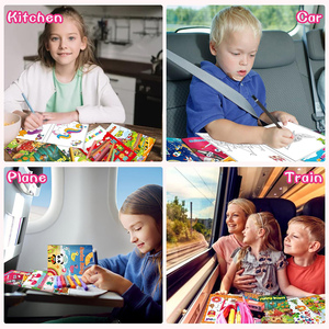 Livre de coloriage personnalisé pour bébés, carnet de dessin, journal, impressions d'animaux, livre de coloriage pour enfants, livres de coloriage et de dessin pour enfants - Product Image 5
