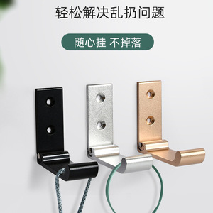 Aluminum Alloy Foldable <b>Wall</b> <b>Hook</b> For Coat And Cap Behind Doors Or On <b>Walls</b> - Product Image 1