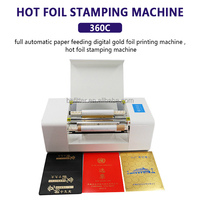 Imprimante à feuille numérique multifonctionnelle AMD360C format A3/A4 pour PVC/papier/cartes de mariage/cuir