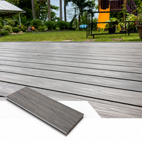 Vente flash : terrasse en composite plastique WPC imperméable et antidérapante à texture bois pour extérieur, idéale pour le jardin