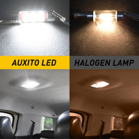 Bombillas LED AUXITO CANBUS sin Errores, 4SMD 3030, 31mm, Festoon, 6000K, Xenón Blanco, Repuesto para Luces Interiores de Mapa, Cúpula y Matrícula