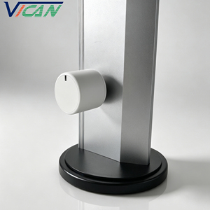 Serrure de porte intelligente Max03 2026, corps en aluminium, contrôle par application Bluetooth, base noire, cylindre blanc – Nouveauté très demandée - Product Image 1
