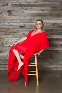 Kaftan de diseñador más vendido para mujeres Patrón de trabajo de tamaño libre del exportador indio de alta demanda Decorado Precio al por mayor Natural - Product Image 4
