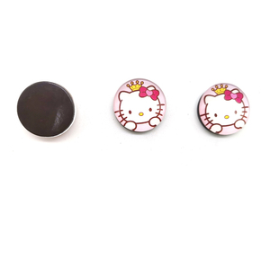 Aimant de réfrigérateur rond moderne ZOG personnalisé de haute qualité avec revêtement époxy, idéal pour remercier et exprimer sa gratitude – Vente chaude - Product Image 3