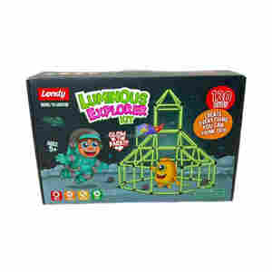 Kit de construction de château et de <span class=keywords><strong>fort</strong></span> qui brille dans le noir (130 pièces) Jouet éducatif créatif STEM pour enfants Kit de construction de <span class=keywords><strong>fort</strong></span> Jouet STEM - Product Image 6