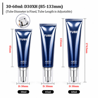 Tube de conditionnement personnalisé D30 30ml-60ml ABL de luxe souple à pompe sans air pour sérum visage, contour des yeux, lotion et crème