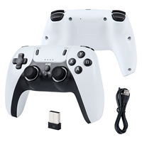 Control de Juego 079G, Conexión Inalámbrica 2.4G, Adaptación para Computadora, TV Box, Plataforma de Juegos, Teléfono Inteligente, Universal, Motor Único, Doble Vibración