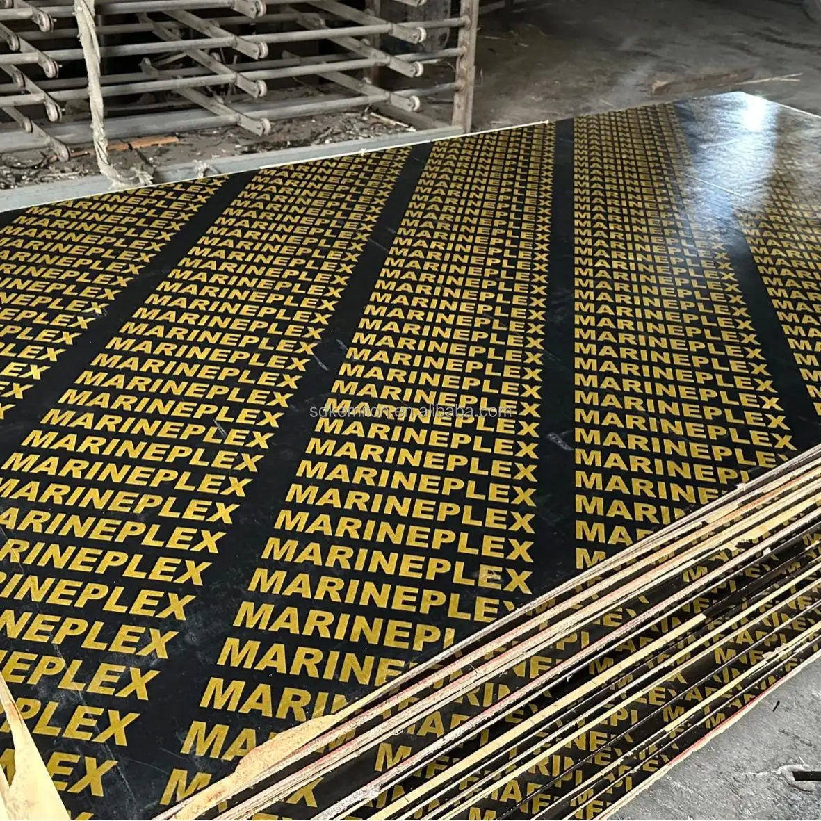 Linyi fábrica marrom preto preço barato filme enfrentou fabricante de madeira compensada melhor qualidade feita na China