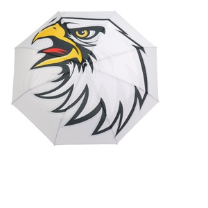 High Quality 3-Fold <b>Windproof</b> Pongee Automatic <b>Umbrella</b> Glass Fiber Ribs UV Resistant Full Print Fashion Design Easy Carry - Product Image 1