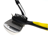 Brosse de nettoyage de golf portable de luxe de haute qualité pour clubs de golf - Accessoires de golf durables et légers