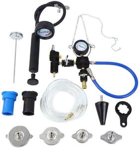 Aracı Set otomatik vakum tipi soğutma sistemi seti su tankı kaçak dedektörü araçları 28 adet radyatör basınç test cihazı - Product Image 5