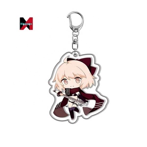 Llavero de Anime FATEED FGO con Karna Tamamo Lancer Artoria Merlin Enkidu Charm - Product Image 4